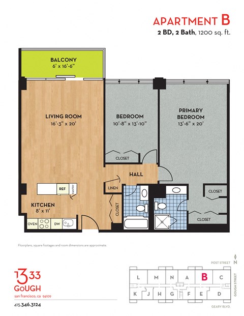 B two bedroom two bathroom